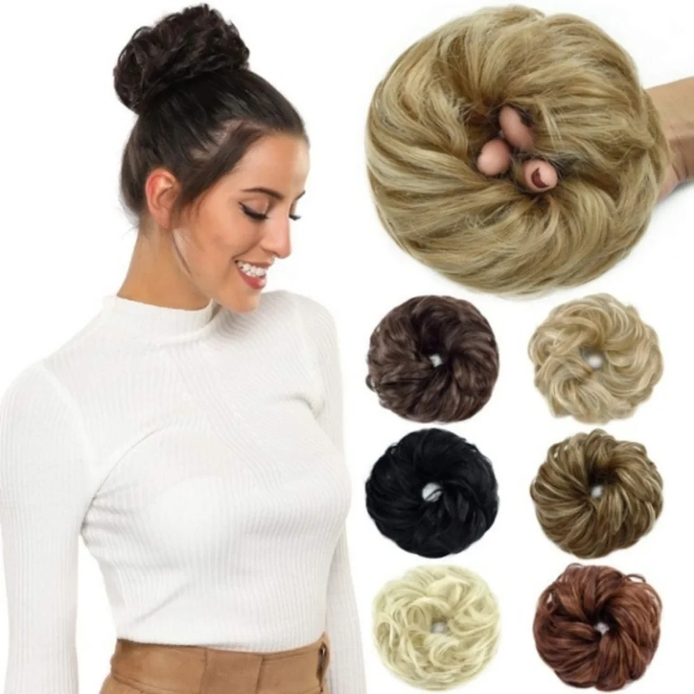 Blooming Hair Messy Bun Extension